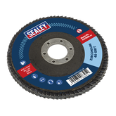 Sealey 115mm Zirconium Flap Disc 40Grit 22mm Bore FD11540