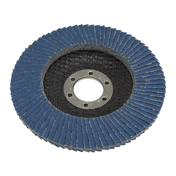 Sealey 115mm Zirconium Flap Disc 80Grit 22mm Bore FD11580