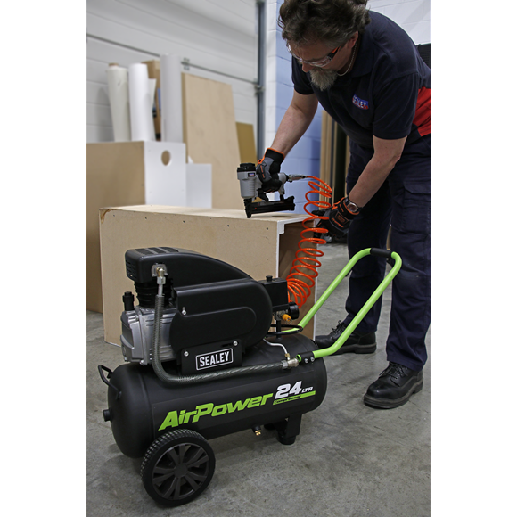 Sealey 24L Direct Drive Air Compressor 2hp SAC2420E