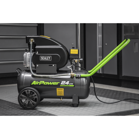 Sealey 24L Direct Drive Air Compressor 2hp SAC2420E