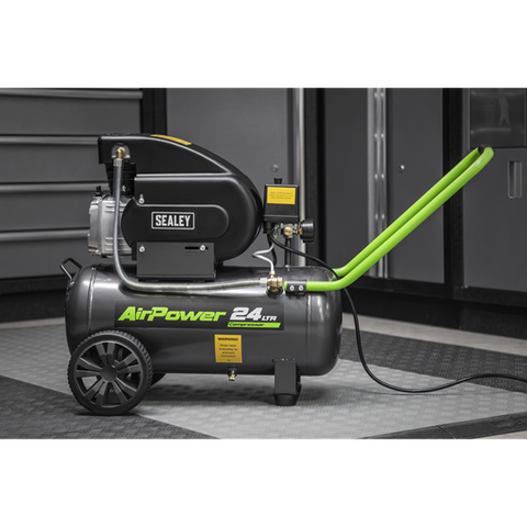 Sealey 24L Direct Drive Air Compressor 2hp SAC2420E