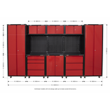 Sealey APMS80COMBO1 Modular Storage System 3.3m American Pro