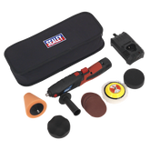 Sealey CP2812V Cordless Mini Sander/Polisher Kit 75mm 12V Lithium-ion