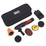Sealey CP2812V Cordless Mini Sander/Polisher Kit 75mm 12V Lithium-ion
