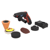 Sealey CP2812V Cordless Mini Sander/Polisher Kit 75mm 12V Lithium-ion