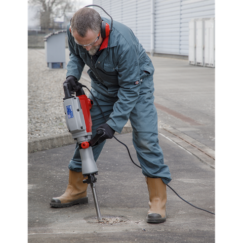 Sealey DHB1600 SDS-Hex Demolition Hammer Breaker 240V/1600W