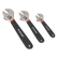 Sealey Premier Adjustable Ni-Fe Finish Wrench Set 3pc AK907