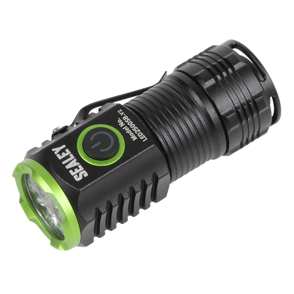 Sealey LED2500SB Super Beam 2500lm Rechargeable SMD LED 24W Pocket Light