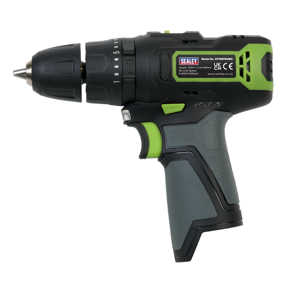 Sealey SV10.8 Series 10mm Cordless Combi Drill Kit 10.8V 2Ah CP108VDD
