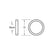 Trend Craft Reducing Ring / Bush Washer 30mm Dia. X 25.4mm Bore X 1.7mm Thick CSB/BW14