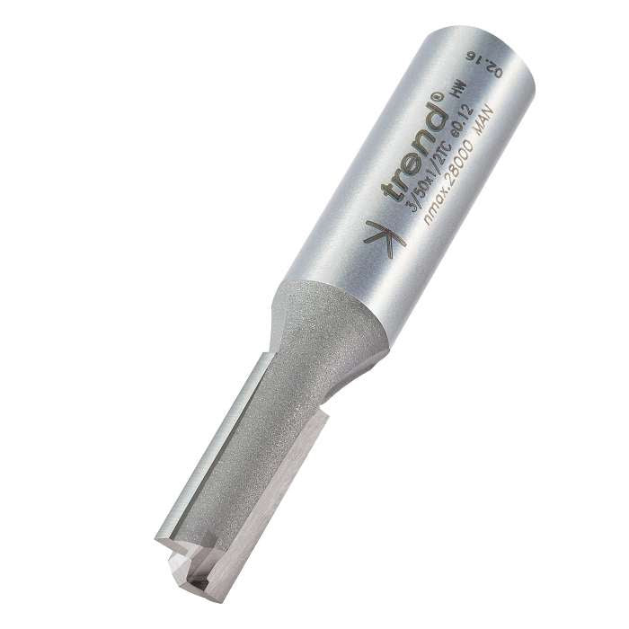 Trend 1/2" Two Flute Cutter 9.5mm 3/50X1/2TC
