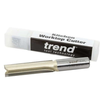 Trend 1/2" TCT Two Flute Straight Worktop Router Cutter 12.7mm x 50mm BR01X1/2TC