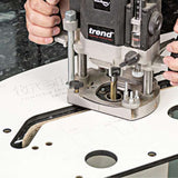 Trend 1/2" TCT Two Flute Straight Worktop Router Cutter 12.7mm x 50mm BR01X1/2TC
