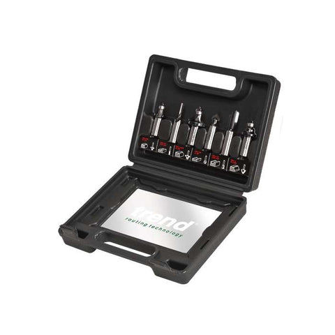 Trend 1/2in Router Cutter Set 6 Piece SET/SS11X1/2TC