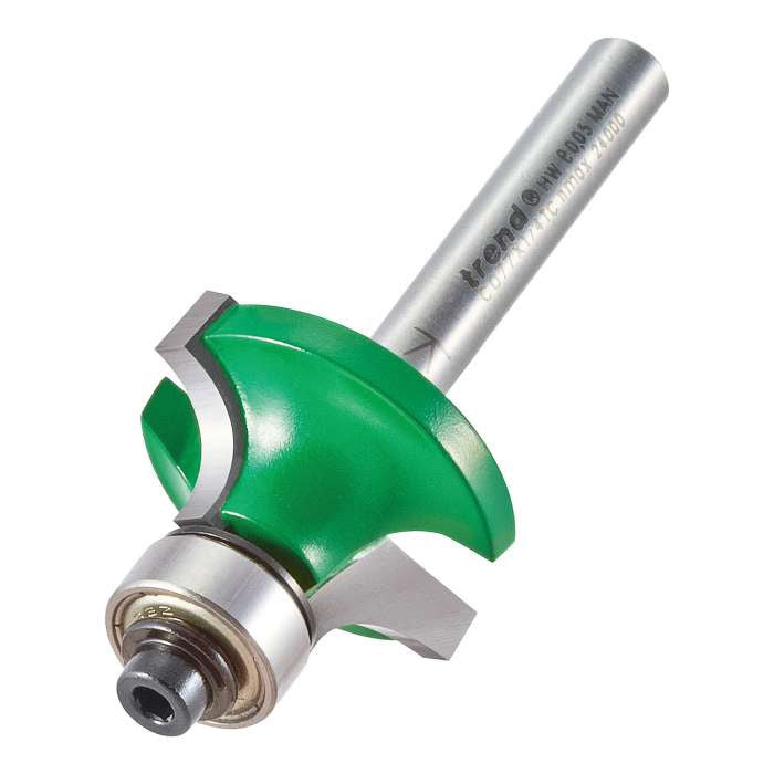 Trend 1/4" Rounding Over 7.9mm x 12.7mm Cut C077X1/4TC