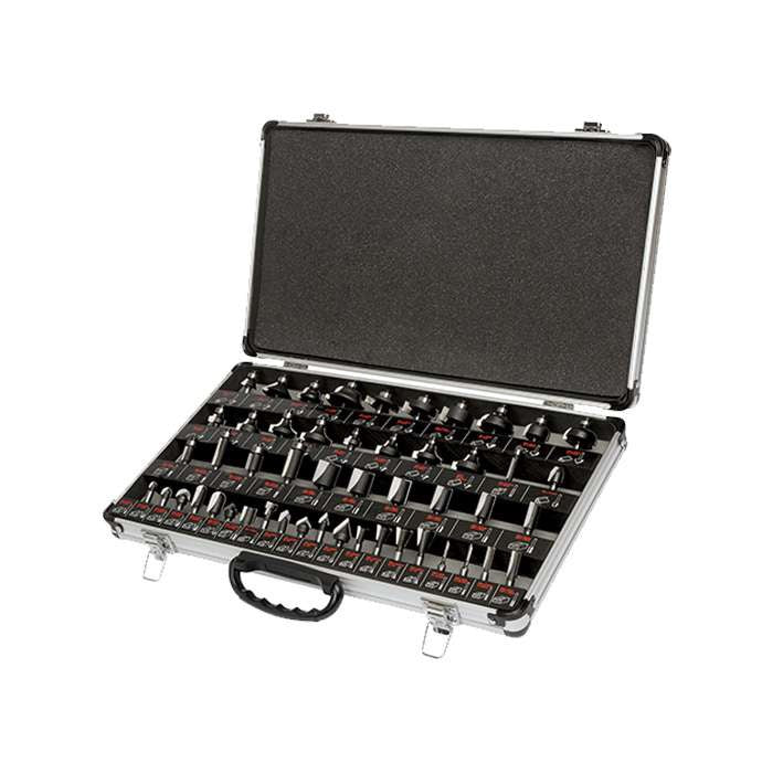 Trend 1/4" 50 Piece 1/4in Shank TCT Router Cutter Set SET/SS50X1/4TC