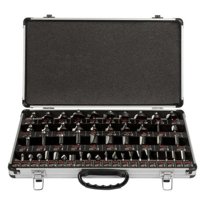 Trend 1/4" 50 Piece 1/4in Shank TCT Router Cutter Set SET/SS50X1/4TC