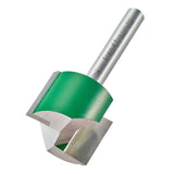 Trend 1/4" Two Flute Straight Cutter 25.4mm Dia. x 19.1mm Cut C033X1/4TC