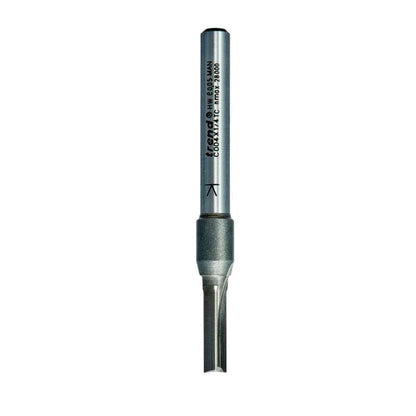 Trend 1/4" Two Flute Straight Cutter 5mm Dia. x 16mm Cut C004X1/4TC