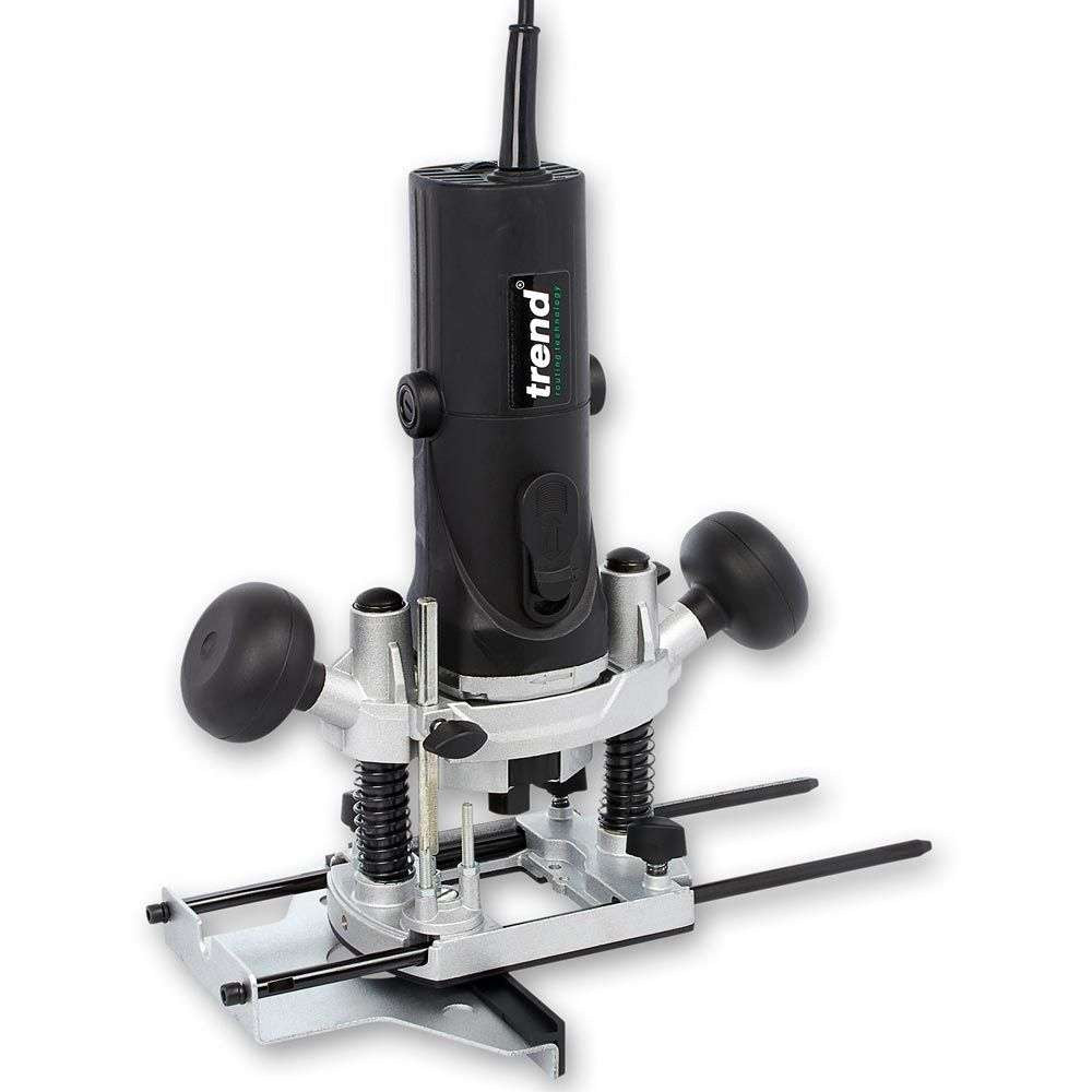 Trend T4ELK 1/4" Variable Speed Router 110V 850W c/w Kitbox
