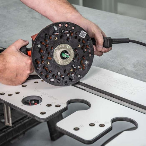 Trend 180mm Universal Plunge Router Sub-Base UNIBASE/180