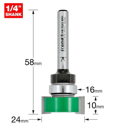 Trend 10mm Cut x 24mm Dia. Intumescent Cutter C209X1/4TC