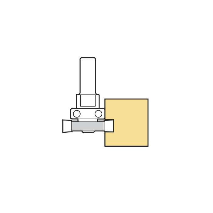 Trend 15mm Cut x 24mm Dia. Intumescent Cutter C220X1/4TC