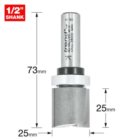 Trend 25mm Guided Profiler Cut 46/100X1/2TC