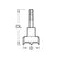 Trend Snappy machine bit 40mm diameter SNAP/MB/40TC