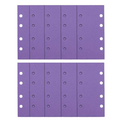 Trend Aluminium Oxide 1/3 Sheet Sanding Sheet 10pc 93mm x 185mm 120 grit AB/THD/120A
