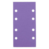 Trend Aluminium Oxide 1/3 Sheet Sanding Sheet 10pc 93mm x 185mm 240 grit AB/THD/240A