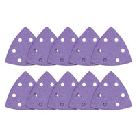 Trend Aluminium Oxide Delta Sanding Sheet 180 Grit 93mm 10pc AB/OSC/180A