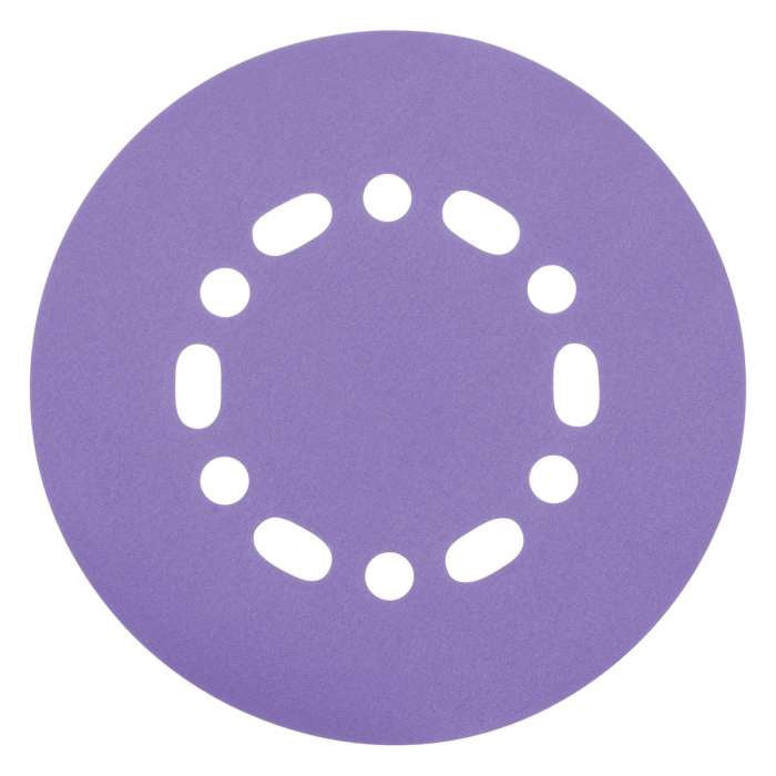Trend Aluminium Oxide Random Orbital Sanding Disc 10pc 150mm 120 grit AB/150/120A