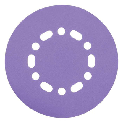 Trend Aluminium Oxide Random Orbital Sanding Disc 10pc 150mm 120 grit AB/150/120A