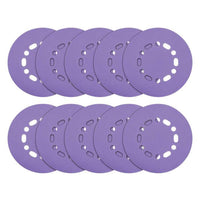 Trend Aluminium Oxide Random Orbital Sanding Disc 10pc 150mm 180 grit AB/150/180A