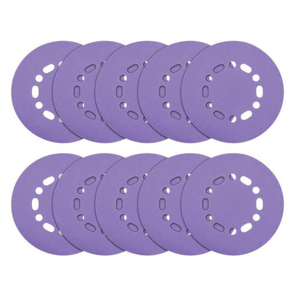Trend Aluminium Oxide Random Orbital Sanding Disc 10pc 150mm 240 grit AB/150/240A