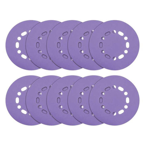 Trend Aluminium Oxide Random Orbital Sanding Disc 10pc 150mm 240 grit AB/150/240A