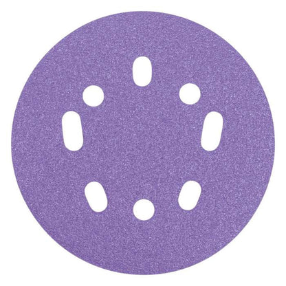 Trend Aluminium Oxide Random Orbital Sanding Disc 120 Grit 125mm 50pc AB/125/120A/B