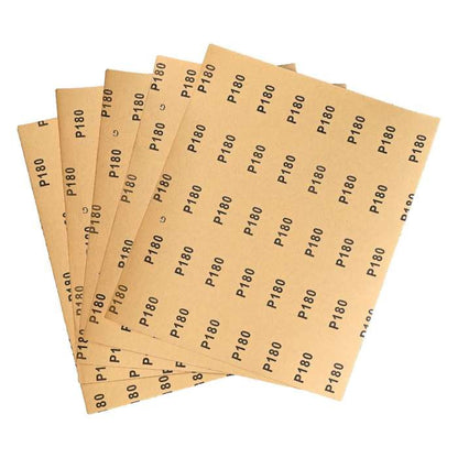 Trend Aluminium Oxide Sanding Sheets 230 x 280mm 180 Grit 5 Pack AB/S230/180A