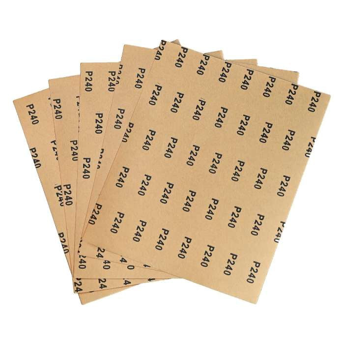 Trend Aluminium Oxide Sanding Sheets 230 x 280mm 240 Grit 5 Pack AB/S230/240A