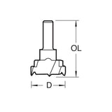 Trend Cylindrical boring bit 35mm WS T420/35X8MMWS