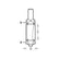Trend 19.mm Dia. x 50mm Cut Double Guided Trimmer C199X1/2TC