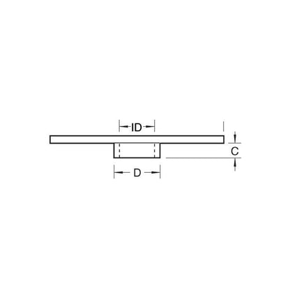 TREND KEY FEATURES OF TREND GB158 GUIDE BUSH 15.8 X 6MM CDJ300