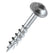 Trend Pocket Hole Screw Coarse No. 7 x 30mm PH/7X30/500C