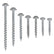 Trend Pocket Hole Screw Selection, 850 Pieces PH/SCW/PK1