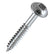 Trend Pocket Hole Screws - 30mm long x No7 gauge fine thread screws Pack of 500 PH/7X30/500