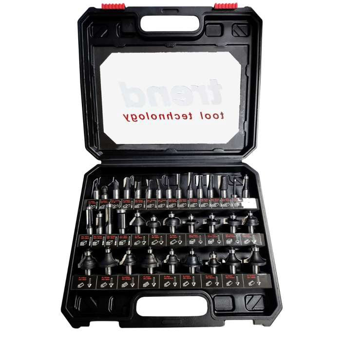 Trend 35 Piece 1/2in Shank TCT Router Cutter Set SET/SS35X1/2TC