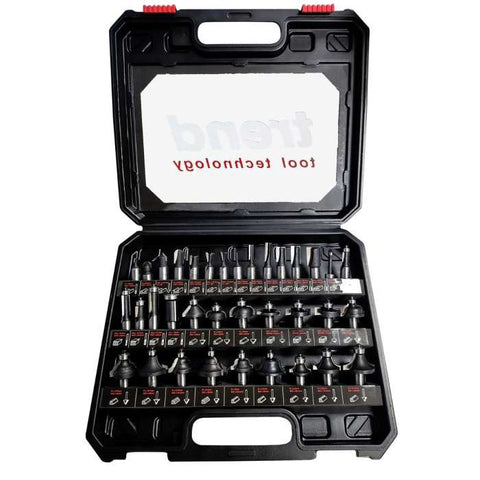 Trend 35 Piece 1/2in Shank TCT Router Cutter Set SET/SS35X1/2TC