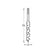 Trend Snappy Auger Bit 10mm x 155mm SNAP/AB/10