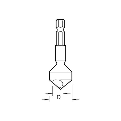 Trend Snappy De-Burring Tool 5mm to 13mm SNAP/CSK/2